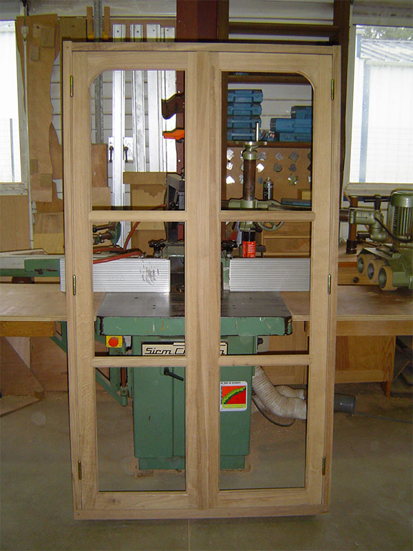 fabrication de fenêtres en bois